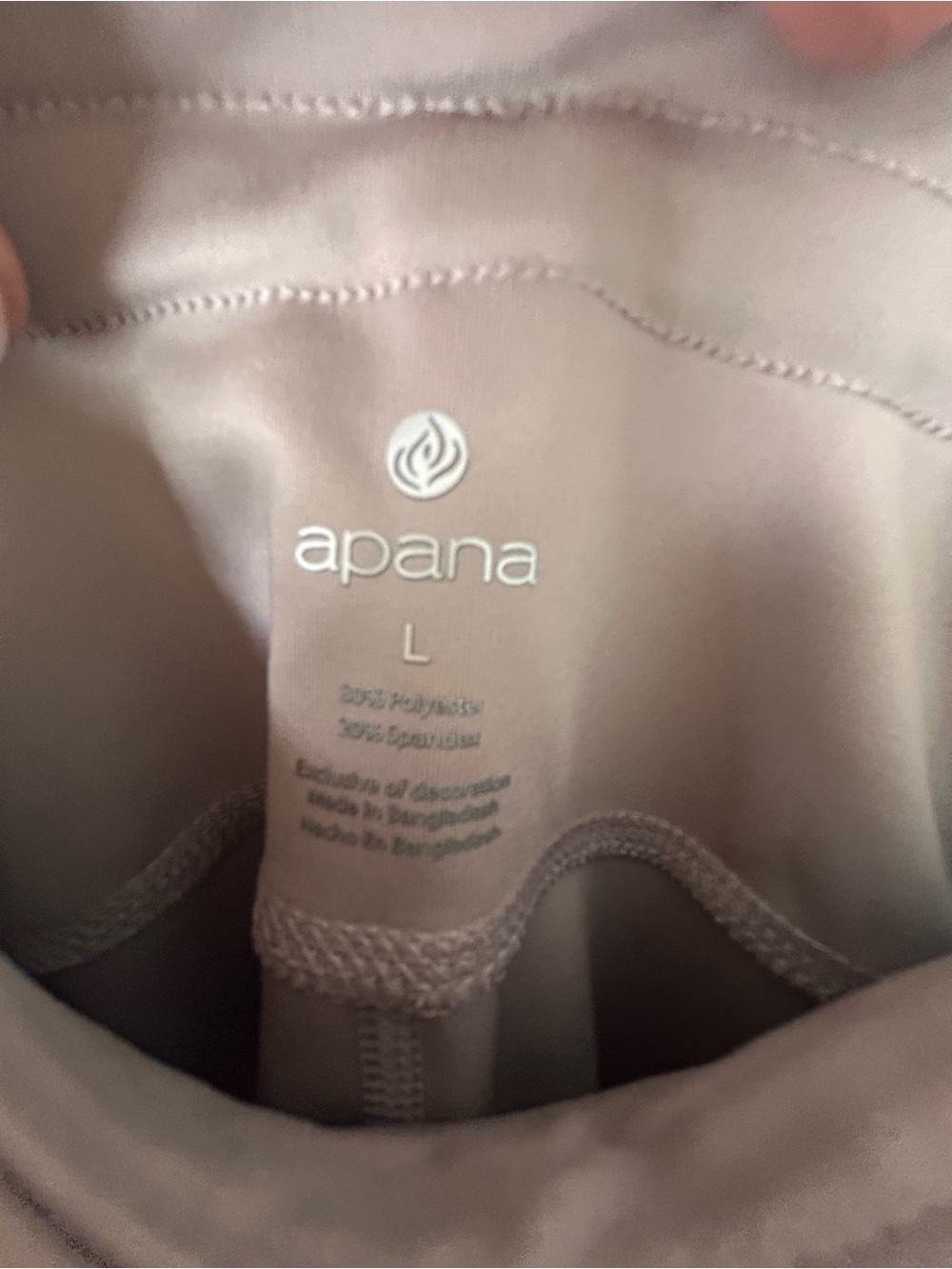 APANA High Rise Drawstring pocket leggings - Picture 3 of 4